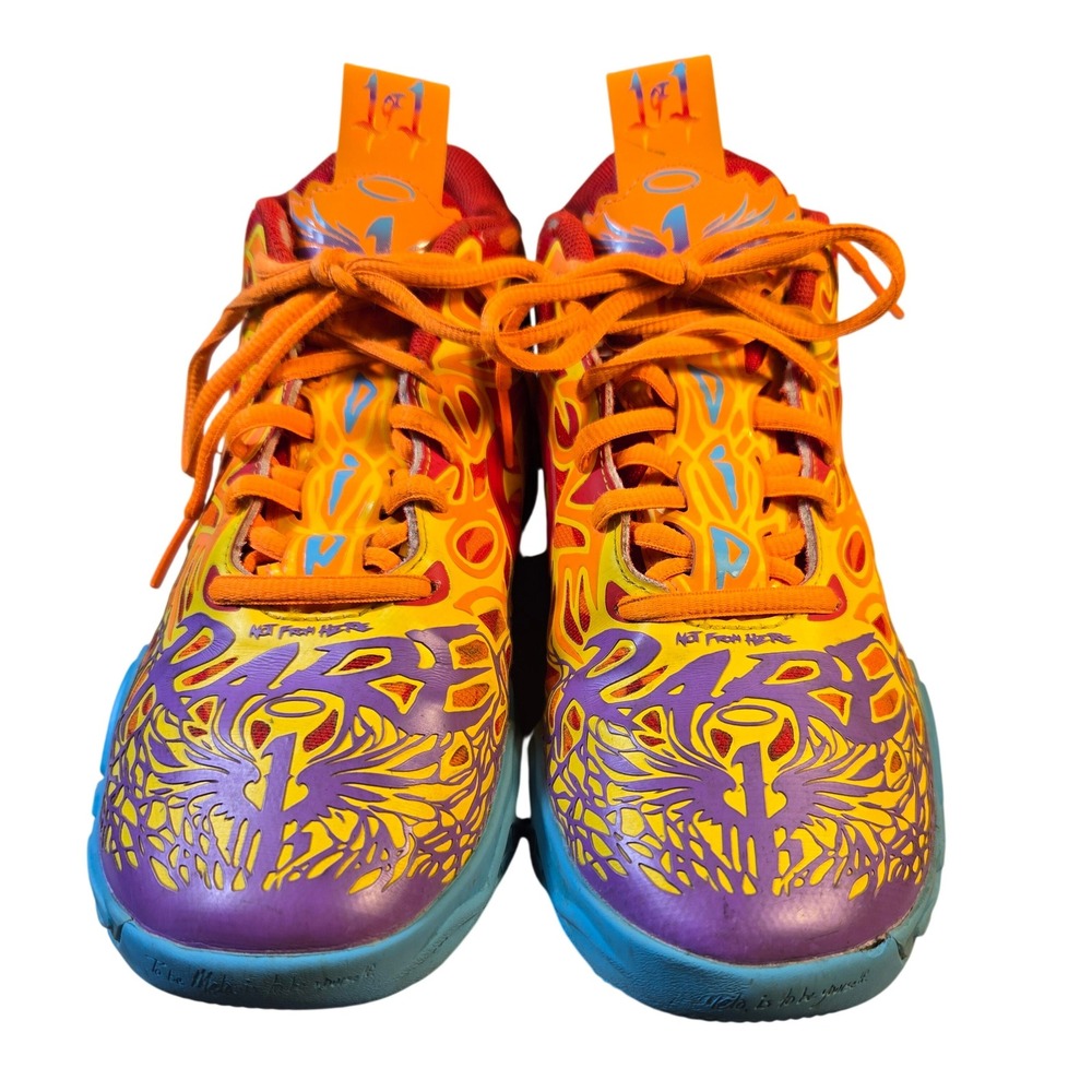 Puma MB.03 Toxic LaMelo Ball Basketball Shoes Purple Pink Orange 378916-01